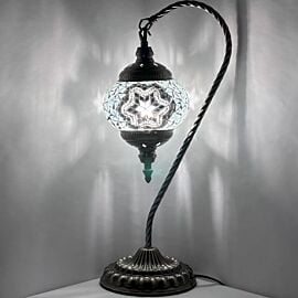 Wholesale Moonlight Swan Neck Handmade Mosaic Glass Lamps