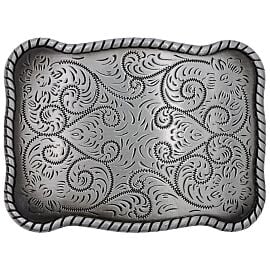 Silver Western Belt Buckle