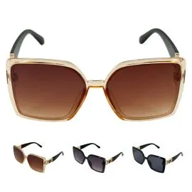 Gafas de sol polarizadas de diseño con montura cuadrada para hombre y mujer (variedad) | UV 400