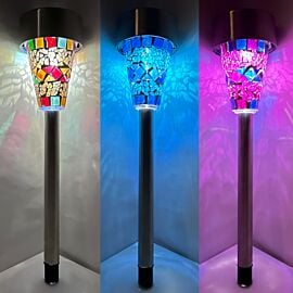 Solar Mosaic Lights for Garden and Outdoor