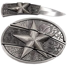 Buckle Wholesaler - Star Knife Belt Buckle
