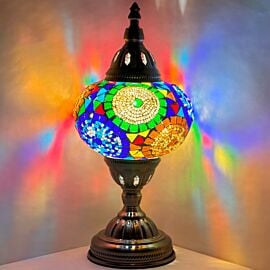 Multicolor Sunflowers Moroccan Lamps