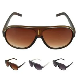 Gafas de sol estilo aviador vintage con lentes degradadas para hombres y mujeres (variadas) | UV 400