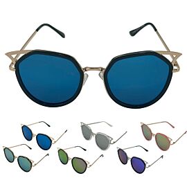 metal frame cat eye sunglasses in bulk for retail