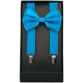 Turquoise Bowtie and suspenders wholesale selection