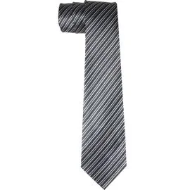Corbata de vestir de lunares grises y blancos