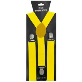 Yellow Color Children Wholesale Suspenders