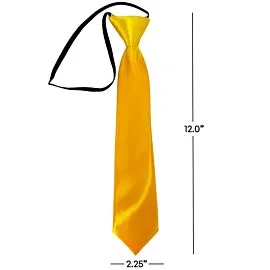 yellow necktie for children