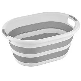Wholesale Laundry Baskets – 6.9 Gal Folding Bins | 8 pcs