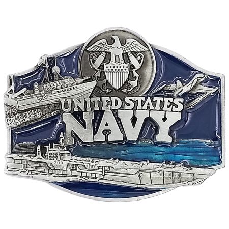 Blue Us Navy Belt Buckle Wholesale