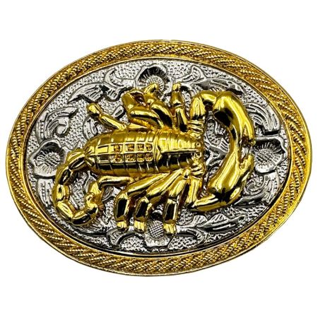 Gold Scorpion Belt Buckle Wholesale Bulk Offers