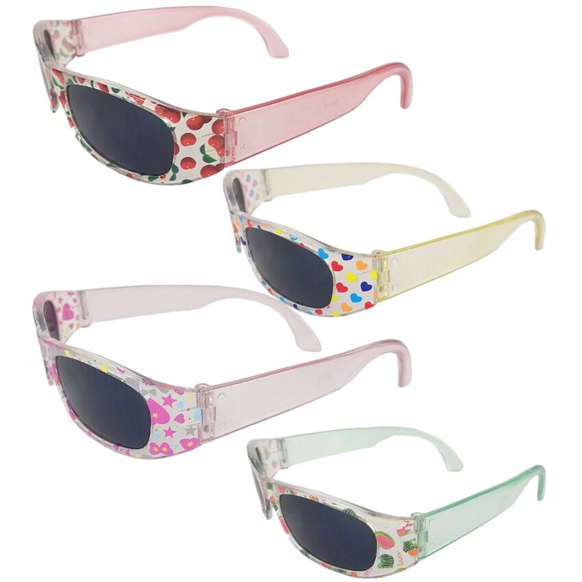Buy Bulk Cherry Pattern Kid Sunglass Mix Colors