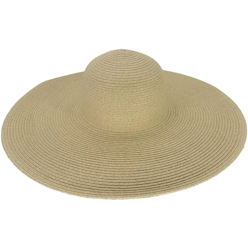 Mixed High Quality Lot 4 Ladies Wide Brim Hats Natural Fibers NEW Unbranded Wholesale Women Summer Hats with Wide Brim main image 3