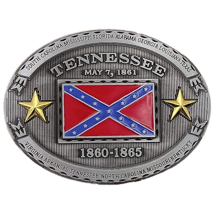 Tennessee Rebel Flag Belt Buckle Wholesale Deals