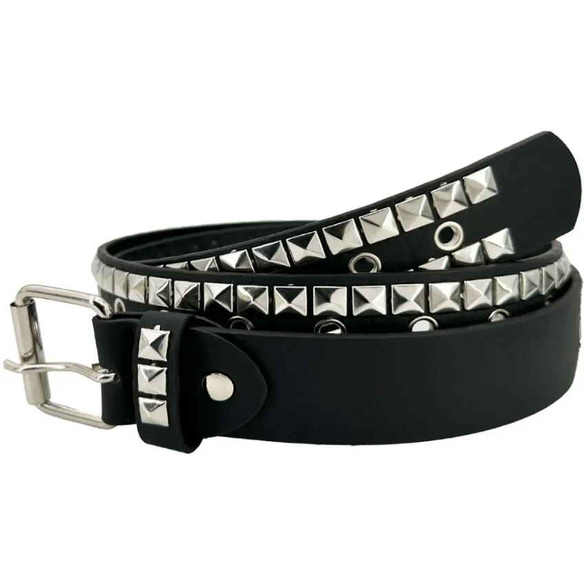 Black Edgy Punk Style Unique Belt Women Punk Waist Belt Goth Alt Emo Body Chain Adjustable  main image 4
