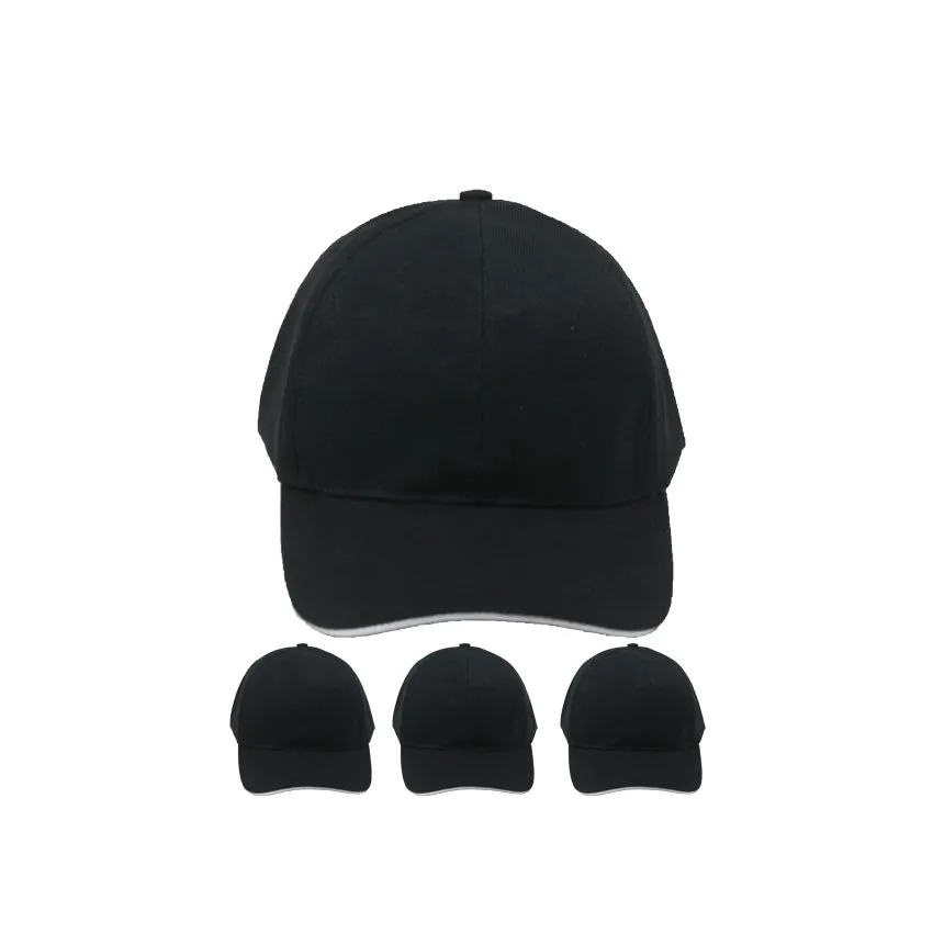 Black baseball caps wholesale on sale