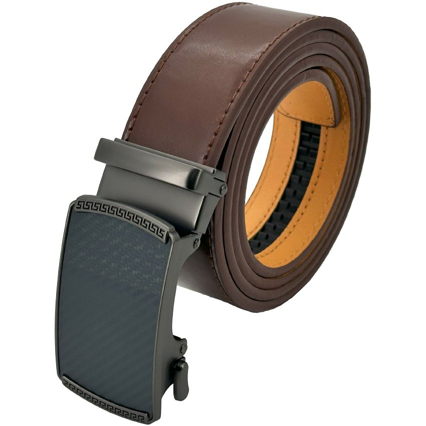 Best Ratcheting Belts for Men Chocolate Brown