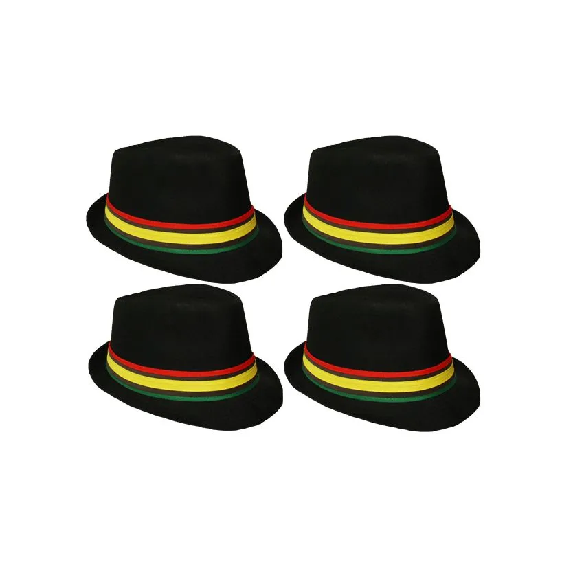Rasta Hat Adult Black Rasta Hat Adult Black