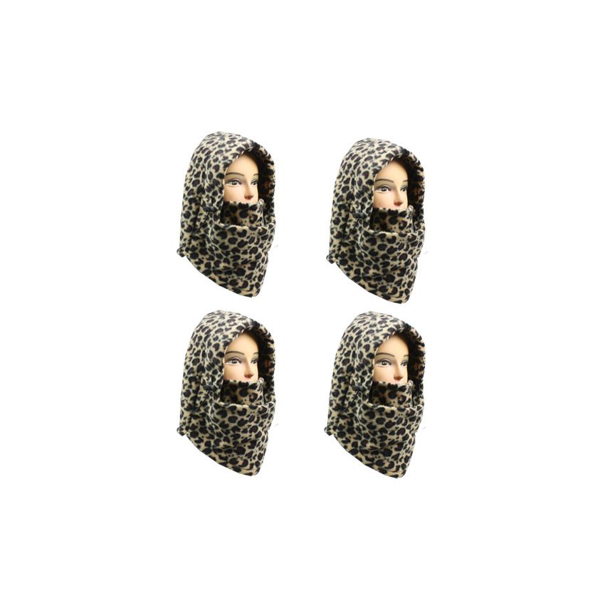 Leopard Pattern Balaclava Face Mask Bulk