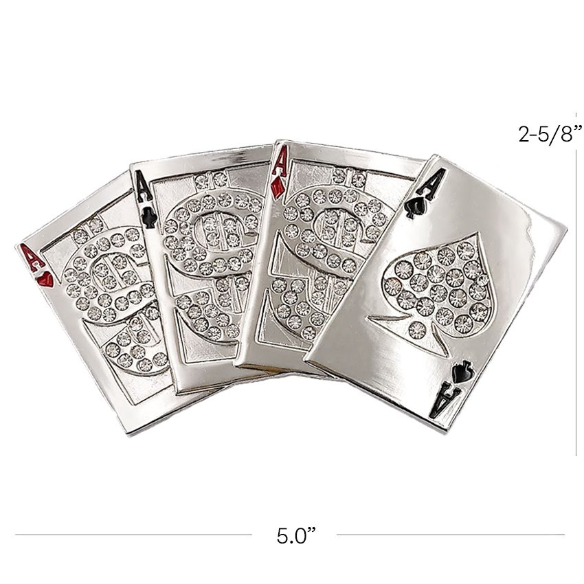 Wholesale Playing Card Belt Buckles Bulk Savings
