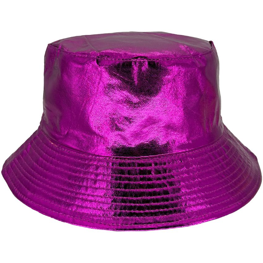 Custom Bucket Hats Bulk Gold, Silver, Purple & Pink Colors