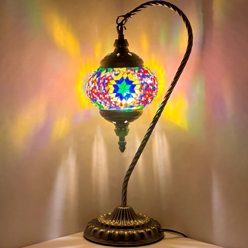 Yellow Mosaic Lamps from Wholesale Lamp Importer Buy Now!