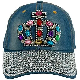 crown-rhinestone-bling-caps-in  display picture 3