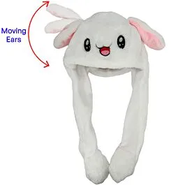 thumbnail image 2 of Wavy Animal Ears Hat With Moving Ears - Unisex Christmas Costume Accessory 2 of 5