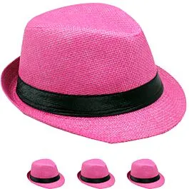 New pink flappy fedora hat The Enigma | Dusty Pink Wide Brim Fedora – Agnoulita Hats main image 2