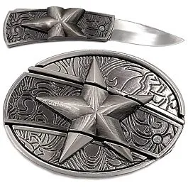 Star Knife Belt Buckle - Wholesale Deals Await