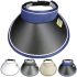 Wide Brim Adjustable Foldable Visor Summer Hat