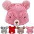 Kid's Winter Beanie Hat - Cute Bear With Ears Design