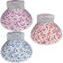 Floral Pattern Mesh Panel Summer Hat