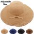 Adjustable Floppy Wide Brim Summer Beach Hats for Women