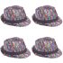 Sparkling Irish Sequin Trilby Fedora Party Hat