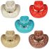 Hollow Straw Beach Cowboy Hat with Beaded Band