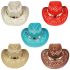 Hollow Straw Beach Cowboy Hat with Beaded Band