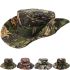 Camo Pattern Men's Summer Boonie Hat - Quick Dry Hat with Neck Flap