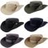 Plain Color Men's Summer Boonie Hat - Quick Dry Wide Brim Hat