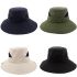 Men's Plain Color Wide Brim Summer Boonie Hat - Quick Dry Hat