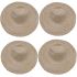 Natural Palm Straw Summer Sun Hat for Men - Wide Brim Hat