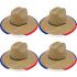 Wide Brim Taxes Flag Sun Hat