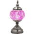Purple Turkish Mosaic Lamp - Without Bulb
