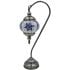 Blue Star Handmade Mosaic Lamp with Goose Neck Style - Without Bulb