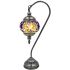 Golden Flower Mosaic Lamp with Swan Neck Style - Without Bulb