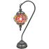 Hot Red Mosaic Lamps with Goose Neck Style - Without Bulb