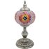 Red Flower Handmade Turkish Lamp - Without Bulb