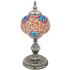 Red and Blue Turkish Mosaic Lamps - Without Bulb