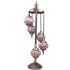 Colorful Diamonds Turkish Floor Lamps with 5 Globes - Without Bulb