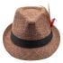 Adult Brown Color Trilby Fedora Hat